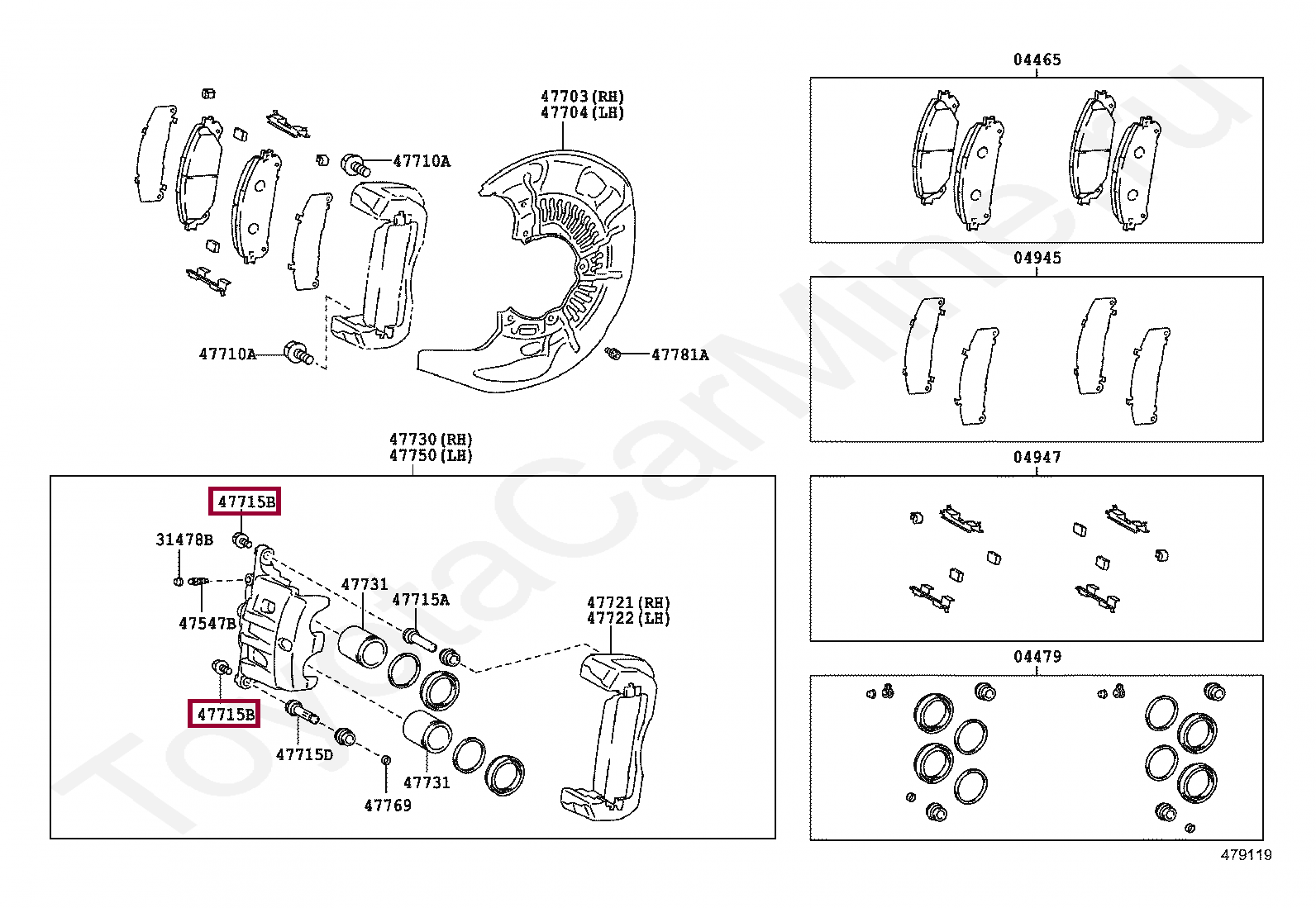 BOLT(FOR FRONT DISC BRAKE CYLINDER SLIDE) BOLT(FOR FRONT DISC BRAKE CYLINDER SLIDE) 90016AA103
