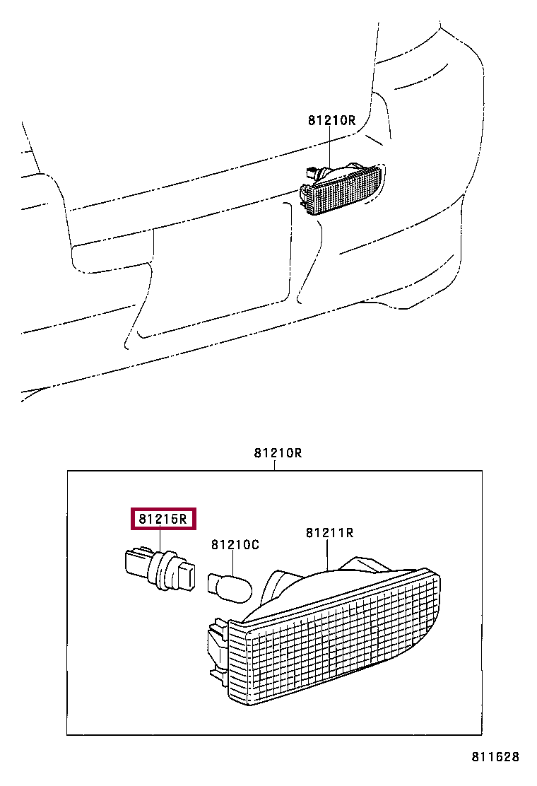 SOCKET & WIRE, BACK-UP LAMP SOCKET & WIRE, BACK-UP LAMP 9007599080