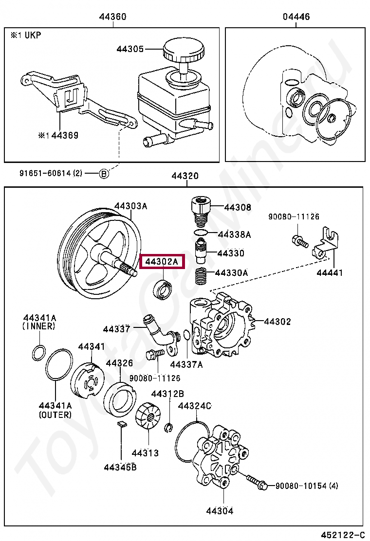 SEAL, OIL, NO.1(FOR VANE PUMP HOUSING) SEAL, OIL, NO.1(FOR VANE PUMP HOUSING) 9008031063