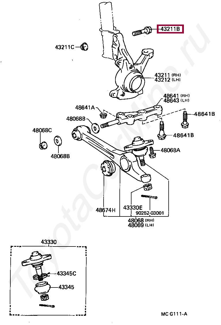 BOLT (FOR ABSORBER SETTING) BOLT (FOR ABSORBER SETTING) 9010517005