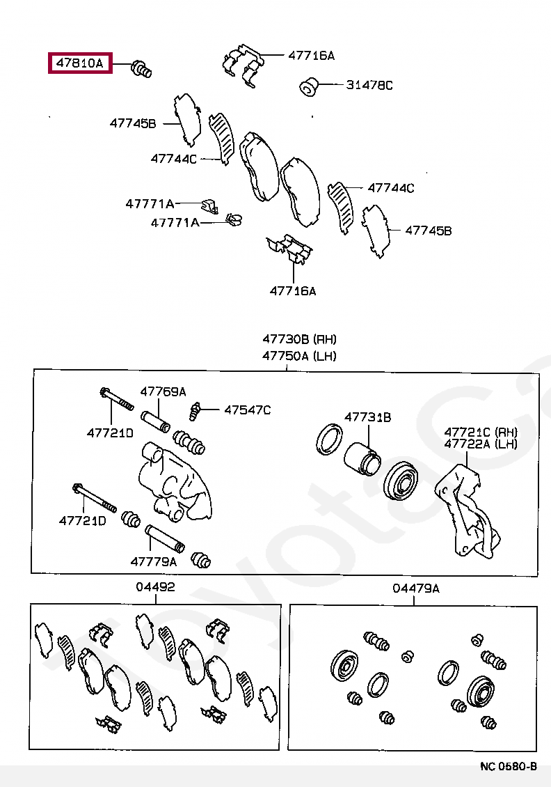 BOLT, HEXAGON(FOR REAR CALIPER) BOLT, HEXAGON(FOR REAR CALIPER) 9011910206