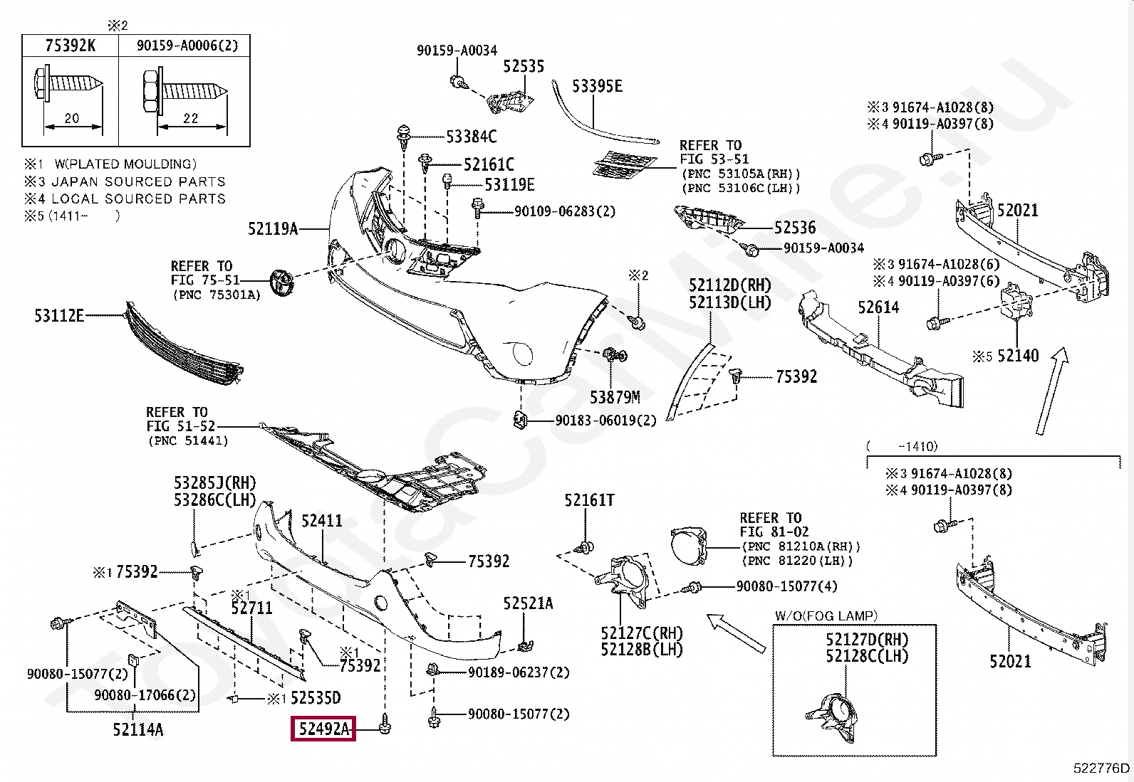BOLT, NO.1 BOLT, NO.1 90119A0156