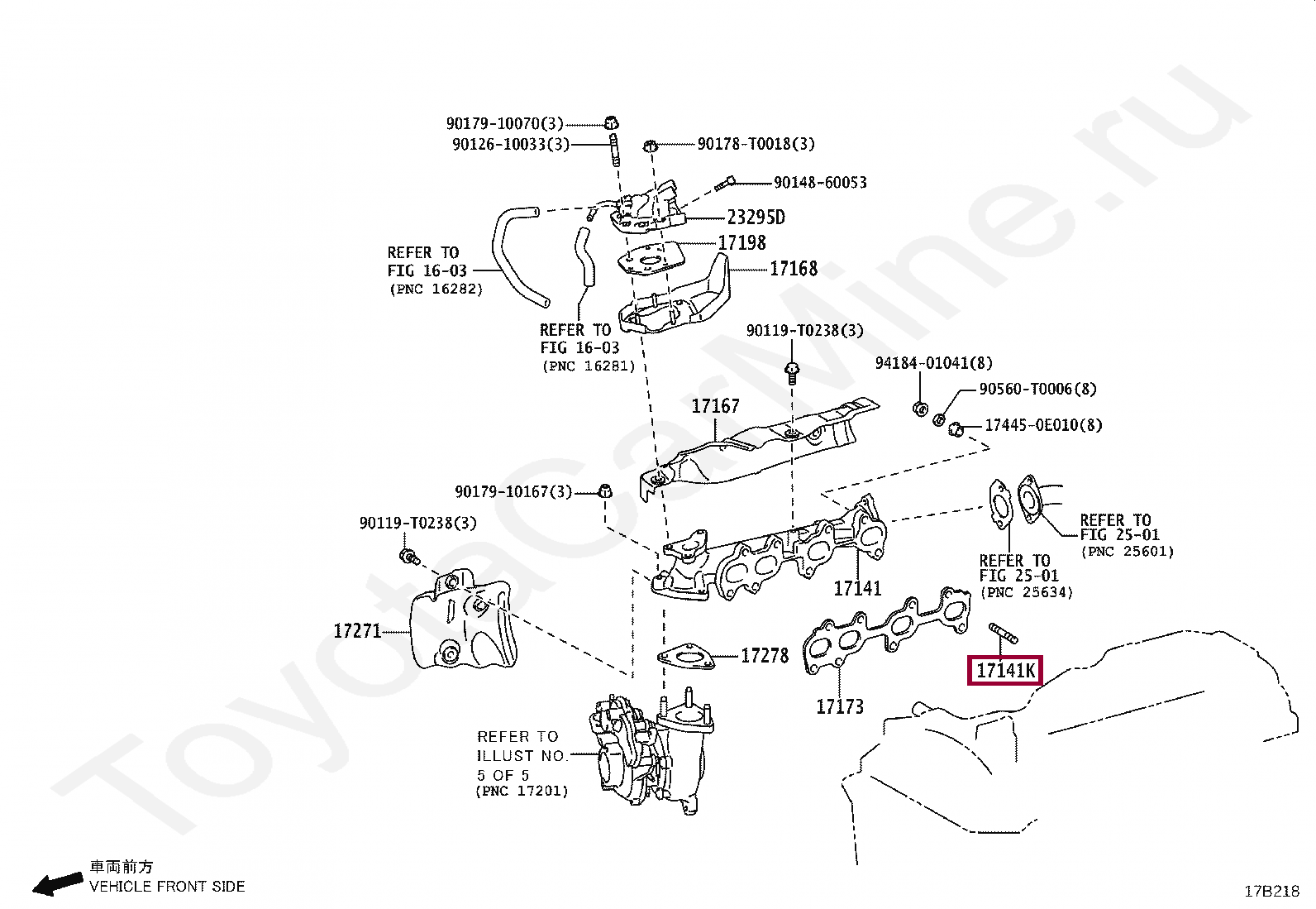 BOLT, STUD(FOR EXHAUST MANIFOLD TO CYLINDER HEAD) BOLT, STUD(FOR EXHAUST MANIFOLD TO CYLINDER HEAD) 9012610034