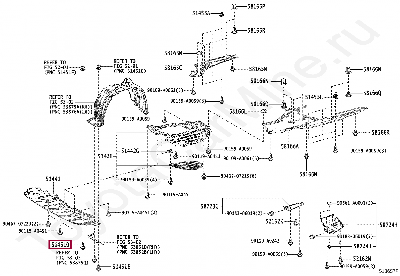 Крепеж Крепеж 90159A0059