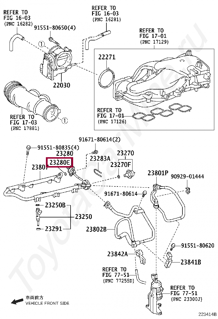 Запчасти Тойота RING, O(FOR FUEL PRESSURE REGULATOR) (9030107034)
