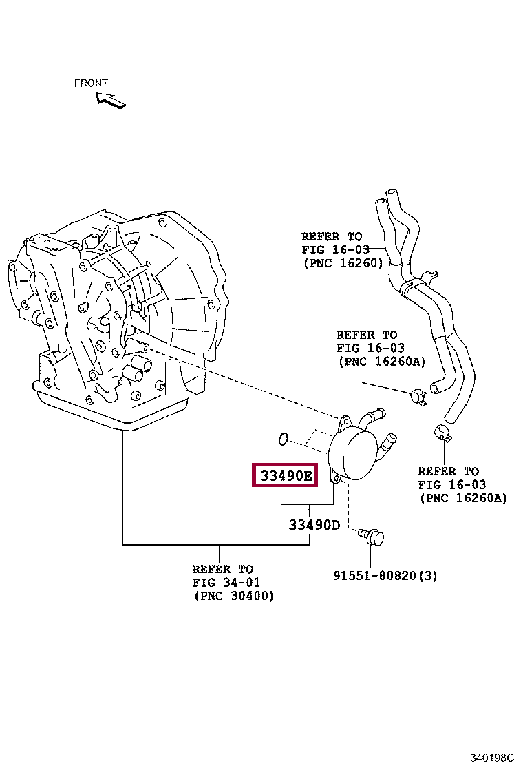 RING, O (FOR TRANSMISSION OIL COOLER) RING, O (FOR TRANSMISSION OIL COOLER) 9030119020