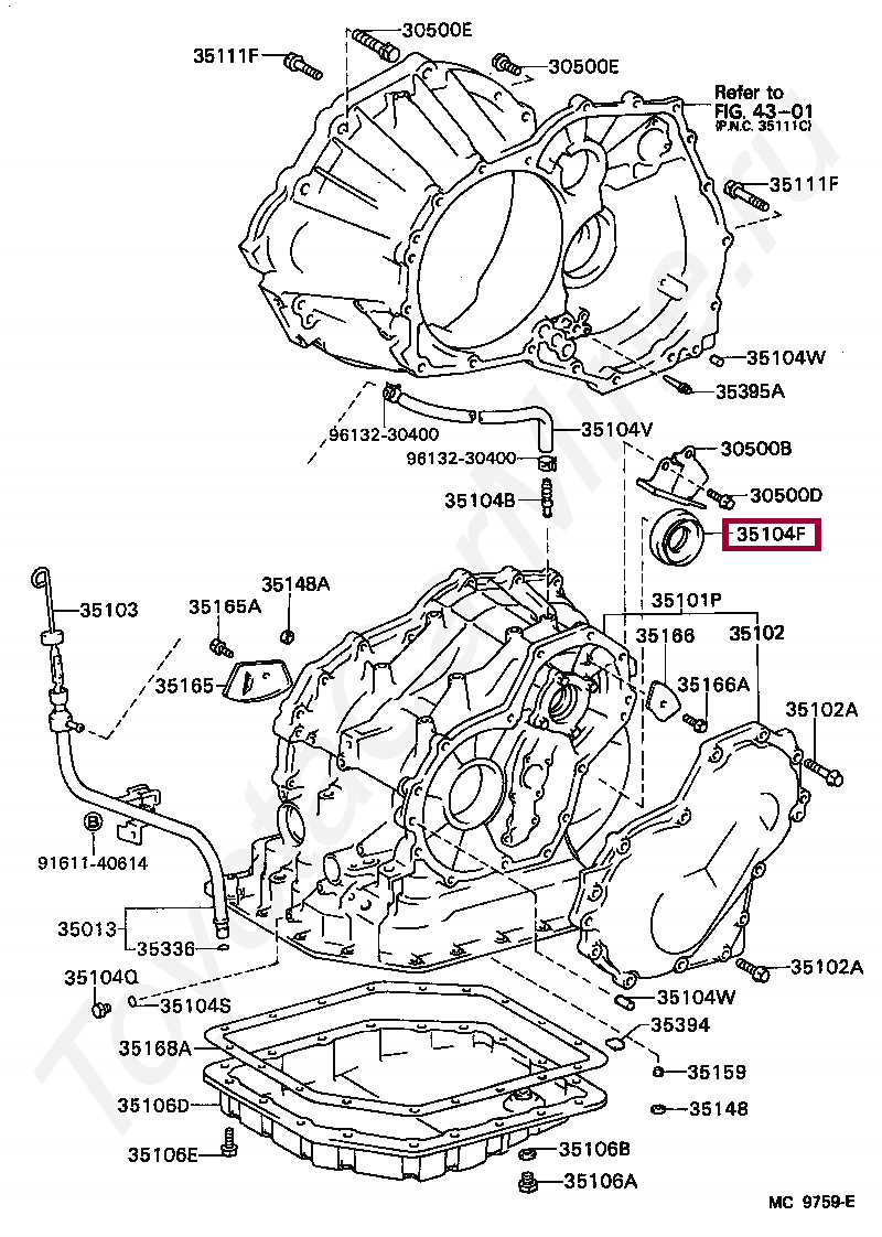 Сальник привода левый Сальник привода левый 9031134026