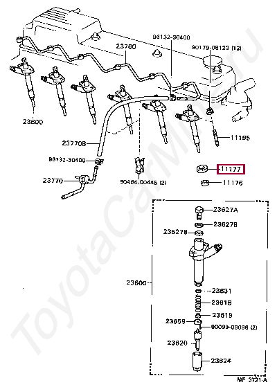 GASKET, INJECTION NOZZLE SEAT GASKET, INJECTION NOZZLE SEAT 9043018014