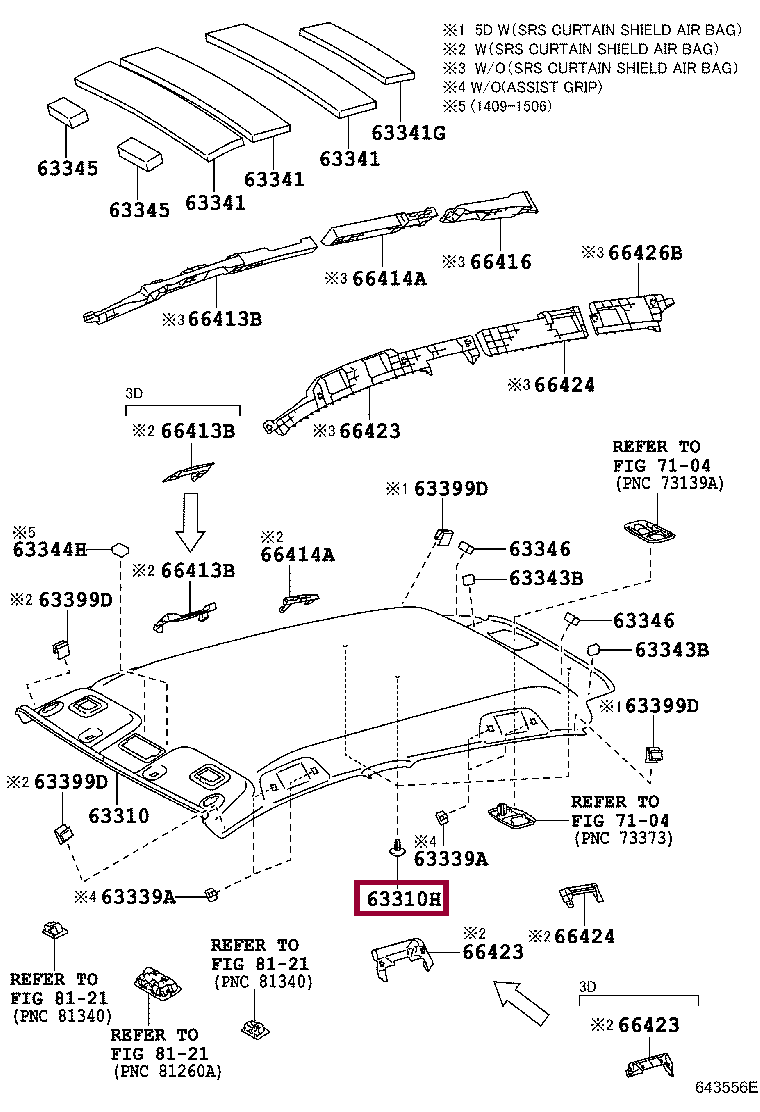 CLIP(FOR ROOF HEADLINING) CLIP(FOR ROOF HEADLINING) 9046705164C7