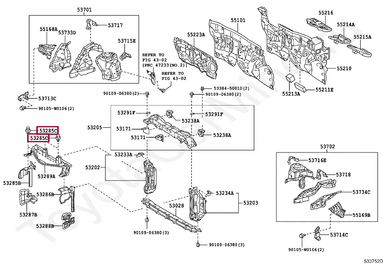 CLIP(FOR RADIATOR SIDE AIR SEAL) CLIP(FOR RADIATOR SIDE AIR SEAL) 90467W0014C0