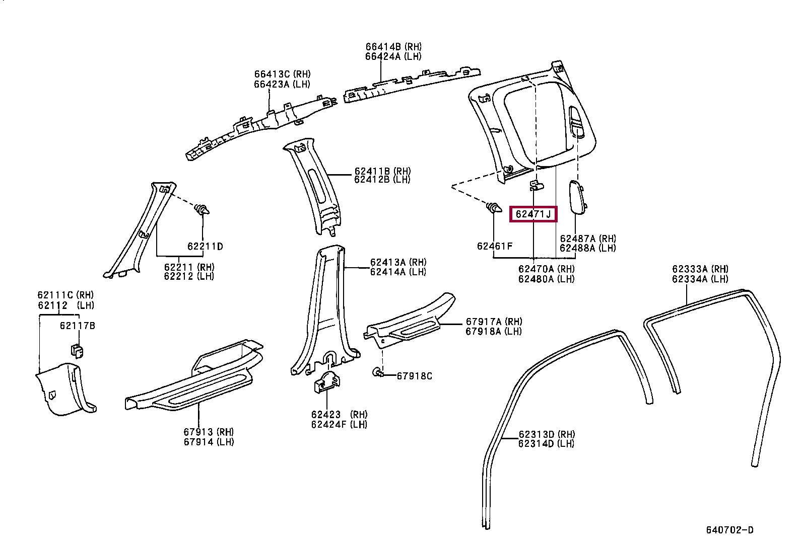 CLIP(FOR DECK TRIM SIDE BOARD) CLIP(FOR DECK TRIM SIDE BOARD) 9046805084