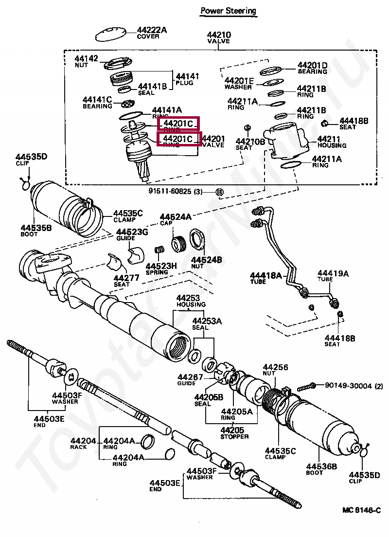 RING(FOR POWER STEERING CONTROL VALVE) RING(FOR POWER STEERING CONTROL VALVE) 9056233007