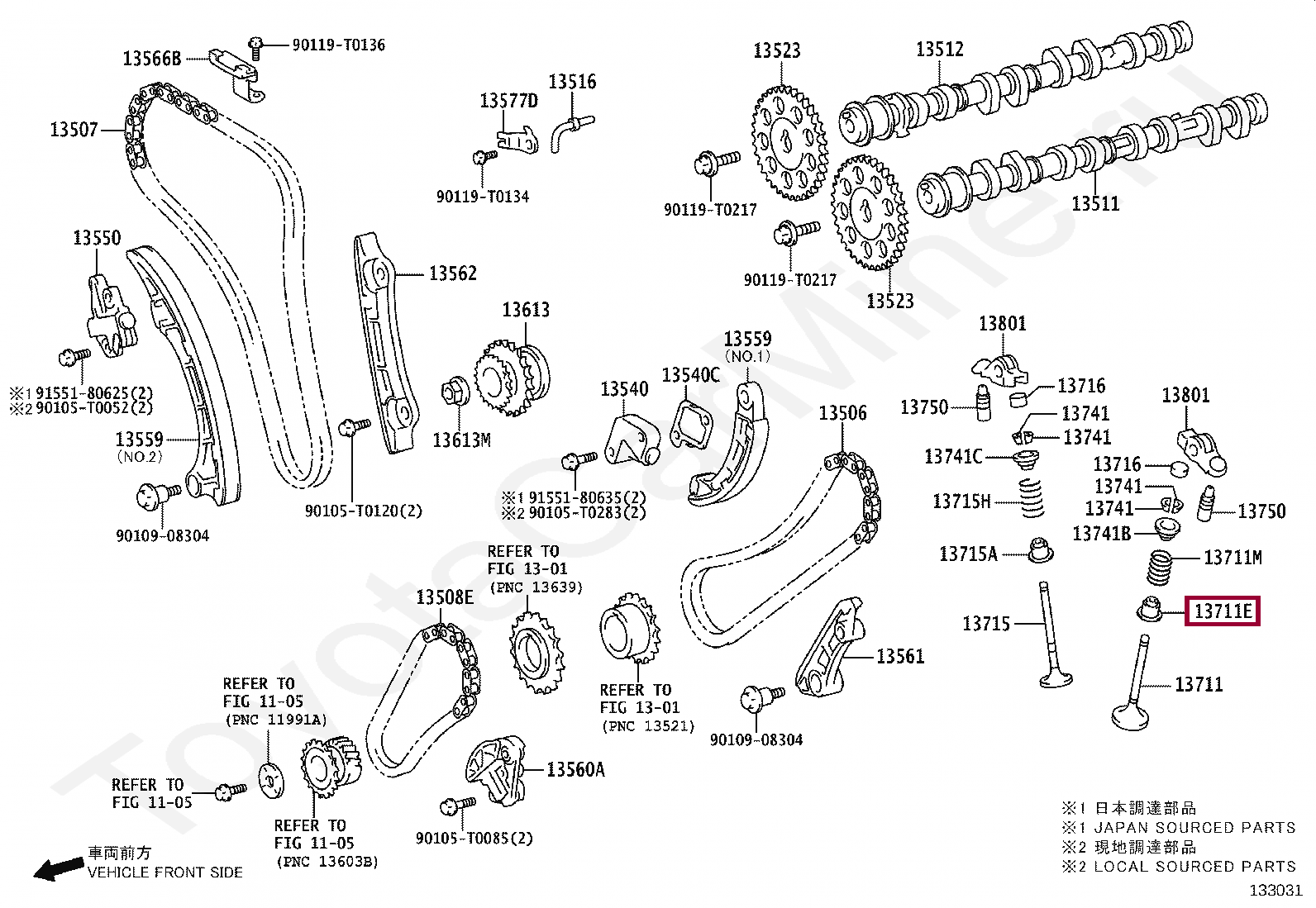 Запчасти Тойота SEAL, EXHAUST VALVE STEM OIL (90913T2006)