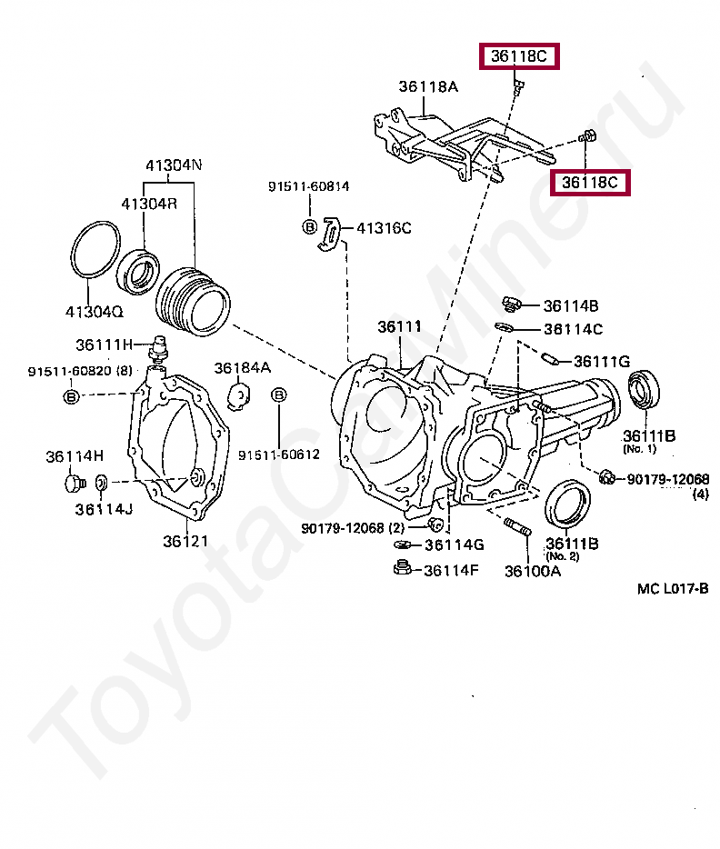 BOLT (FOR TRANSFER STIFFENER PLATE) BOLT (FOR TRANSFER STIFFENER PLATE) 91511B0825