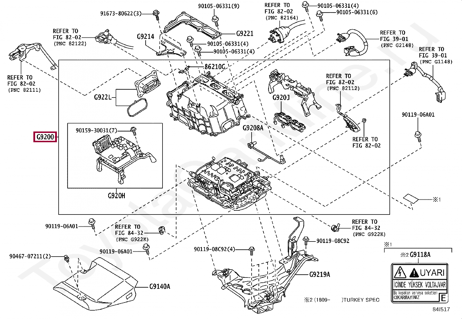 INVERTER ASSY, W/CONVERTER INVERTER ASSY, W/CONVERTER G920079025