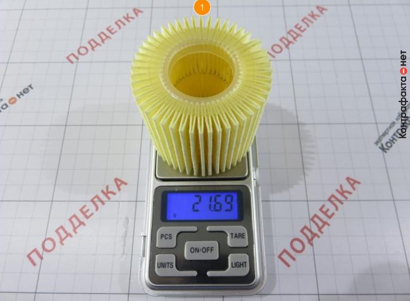 04152YZZD6 Фильтр масляный Тойота (код: 04152-YZZD6)