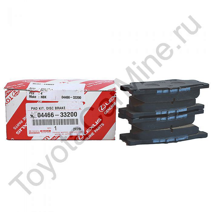 0446633180 Колодки тормозные задние Тойота (код: 04466-33180)